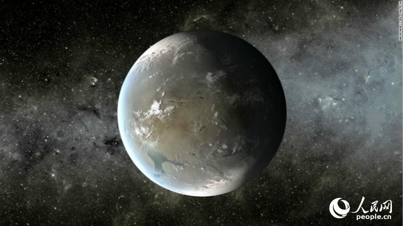 開普勒62f位於一顆比太陽更小更涼爽的一顆恆星的宜居帶。