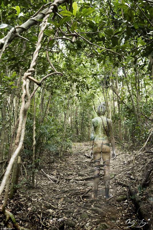 嘆為觀止！人體與自然“天人合一”的彩繪藝術【12】