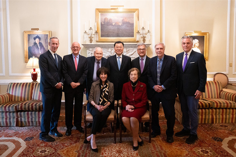 中美建交45周年纪念活动在华盛顿举办 四位前驻华大使出席