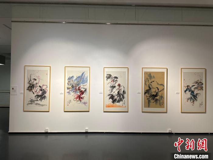 图为展览现场。　上海视觉艺术学院供图