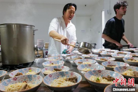 當地時間5月7日，美國華美協進社在紐約舉辦中華美食品鑒活動。 記者 王帆 攝