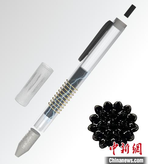 国际最新研发出一款可识别帕金森病的人工智能诊断笔(图片来自陈俊)。施普林格·自然 供图