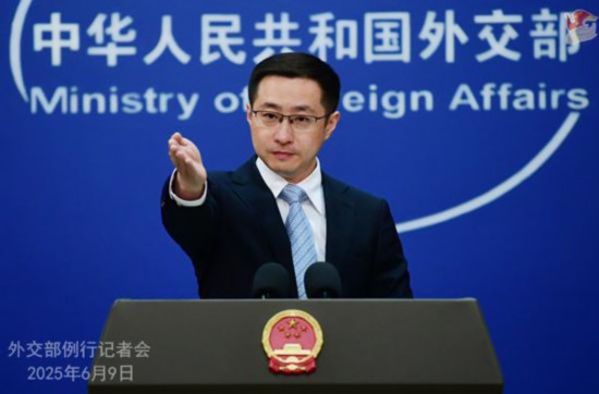 中國外交部發言人林劍。薛偉 攝