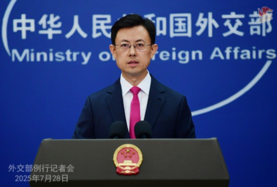 外交部发言人郭嘉昆。薛伟 摄