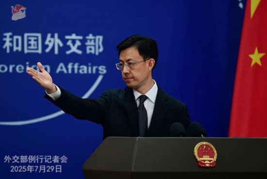 外交部发言人郭嘉昆。薛伟 摄