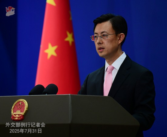 外交部发言人郭嘉昆。薛伟 摄