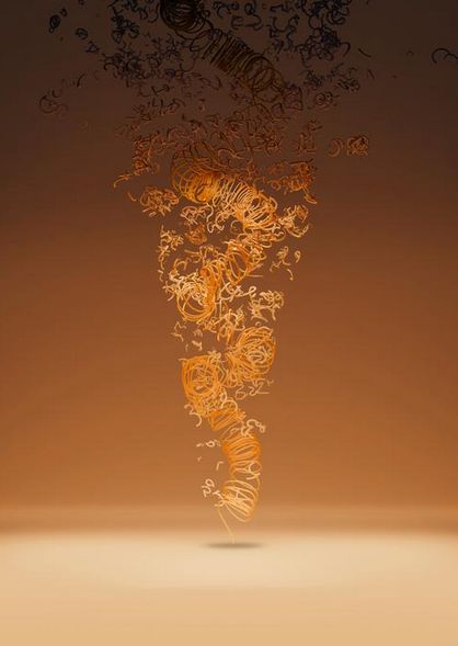 内在无序蛋白的艺术图。图片来源:美国哈佛大学/西北大学