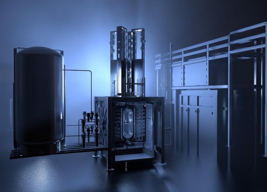 MCRE概念图，该快堆实验预计2030年投入运行。图片来源：美国爱达荷国家实验室